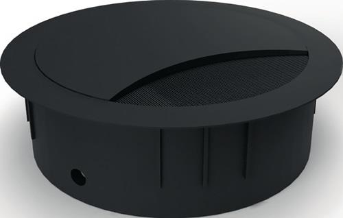 BMB Kabeldf.EXIT R Zamak schwarz EL.-D.60mm 12/144 BMB