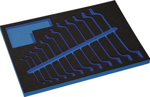 TECWERK Werkzeugmodul Leereinlage 3/3-Modul 2000 871 233 12-tlg.TECWERK