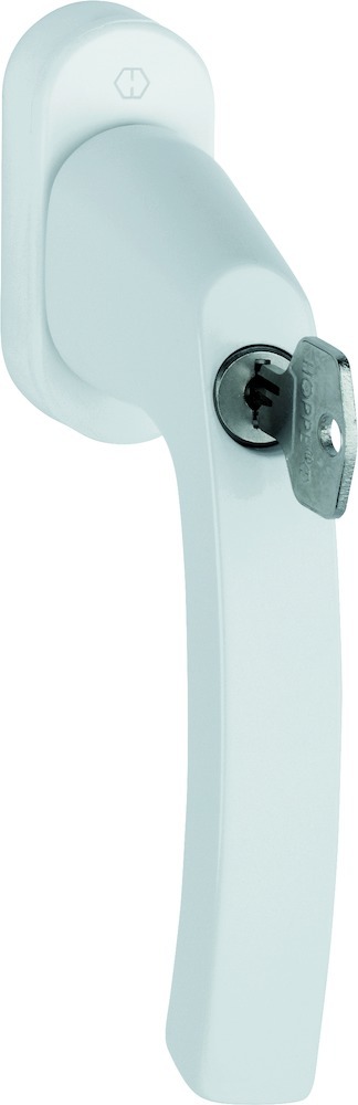 HOPPE® Fenstergriff absperrbar Liège 0540S/U26 100NM, mit Schrauben, Aluminium, 11715911