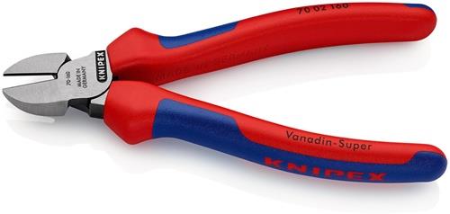 KNIPEX Seitenschneider L.160mm Kopf pol.Mehrkomp.-Hüllen max.2mm KNIPEX