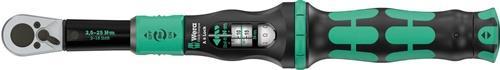WERA Drehmomentschlüssel Click-Torque Lock A 6 1/4 Zoll 2,5-25 Nm WERA