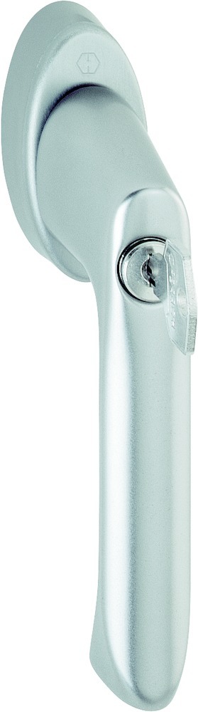 HOPPE® Fenstergriff absperrbar Brest 0739S/US954 100NM, VarioFit, mit Schrauben, Aluminium, 10765074 HOPPE® Fenstergriff absperrbar Brest 0739S/US954 100NM, VarioFit, mit Schrauben, Aluminium, 10765074