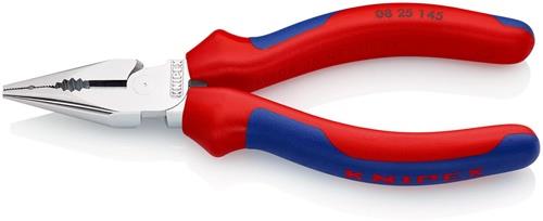 KNIPEX Spitzkombizange L.145mm Mehrkomp.-Hülle verchr.KNIPEX