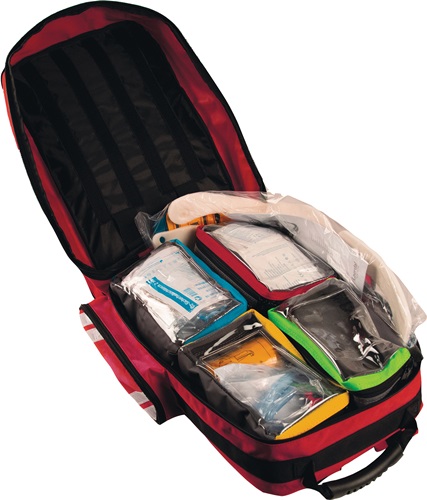 ULTRAMEDIC Rettungsrucksack ultraRESCUE LITE B270xH450xT180ca.mm rot Erste Hilfe ULTRAMEDIC
