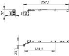 WINKHAUS Schere SH1.T.20-13-12, Stahl, WINKHAUS Schere SH1.T.20-13-12, Stahl,
