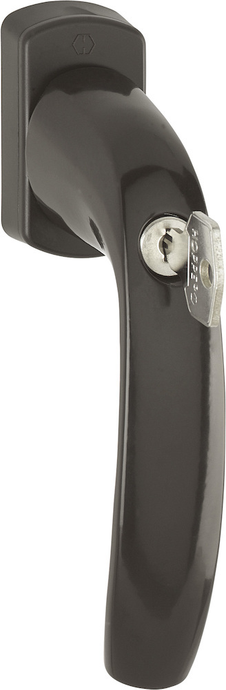 HOPPE® Fenstergriff absperrbar New York 0810S/U10 100NM, ohne Schrauben, Aluminium, 3286374 HOPPE® Fenstergriff absperrbar New York 0810S/U10 100NM, ohne Schrauben, Aluminium, 3286374