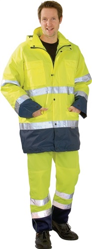 PLANAM Warnschutzparka Gr.M gelb/marine PLANAM PLANAM Warnschutzparka Gr.M gelb/marine PLANAM