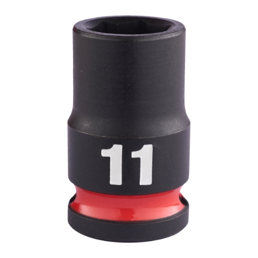 MILWAUKEE 11 x 32 mm SHOCKWAVE Schlagnuss 3/8" kurz