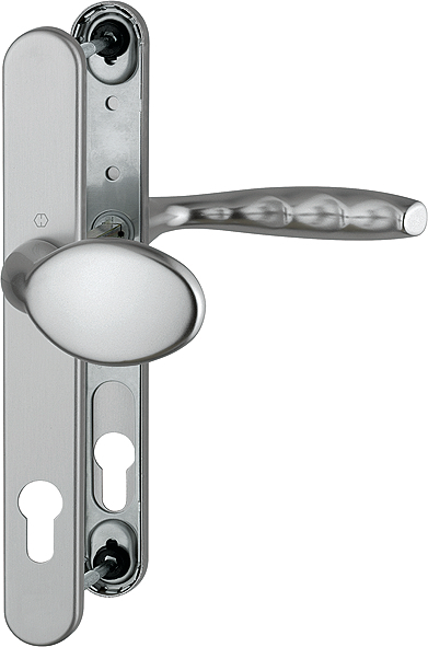 HOPPE® Wechselgarnitur mit Schmalschild New York 76G/3346/1810, Aluminium, 3257477