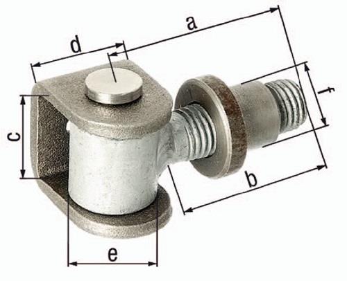 GAH Torband 65x42x42x30mm STA roh GAH