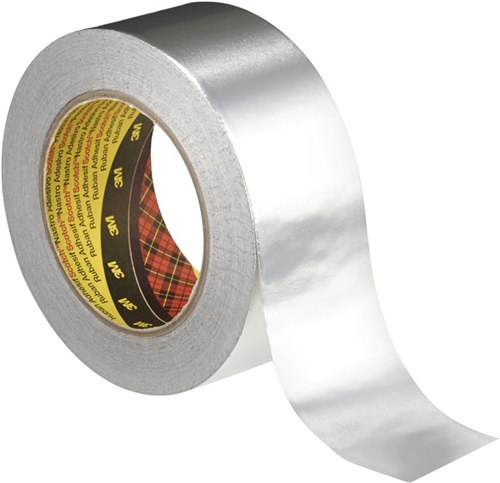 3M Aluminiumklebeband 1436 P/F m.Liner L.50m B.50mm Rl.3M