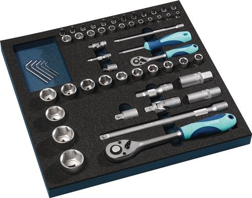 TECWERK Werkzeugmodul 55-tlg.2/3-Modul Steckschlü.TECWERK