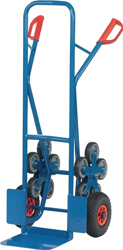 FETRA Treppenkarre H.1300mm Schaufel-Gr.L250xB320mm STA Lufträder/5armiger Radstern