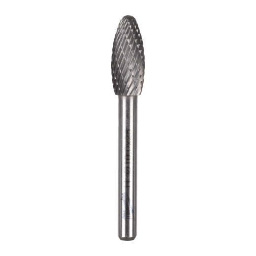 MILWAUKEE Typ H flammenförmiger Kopf HM-Fräser 6 mm Schaft u. 10 mm Durchmesser