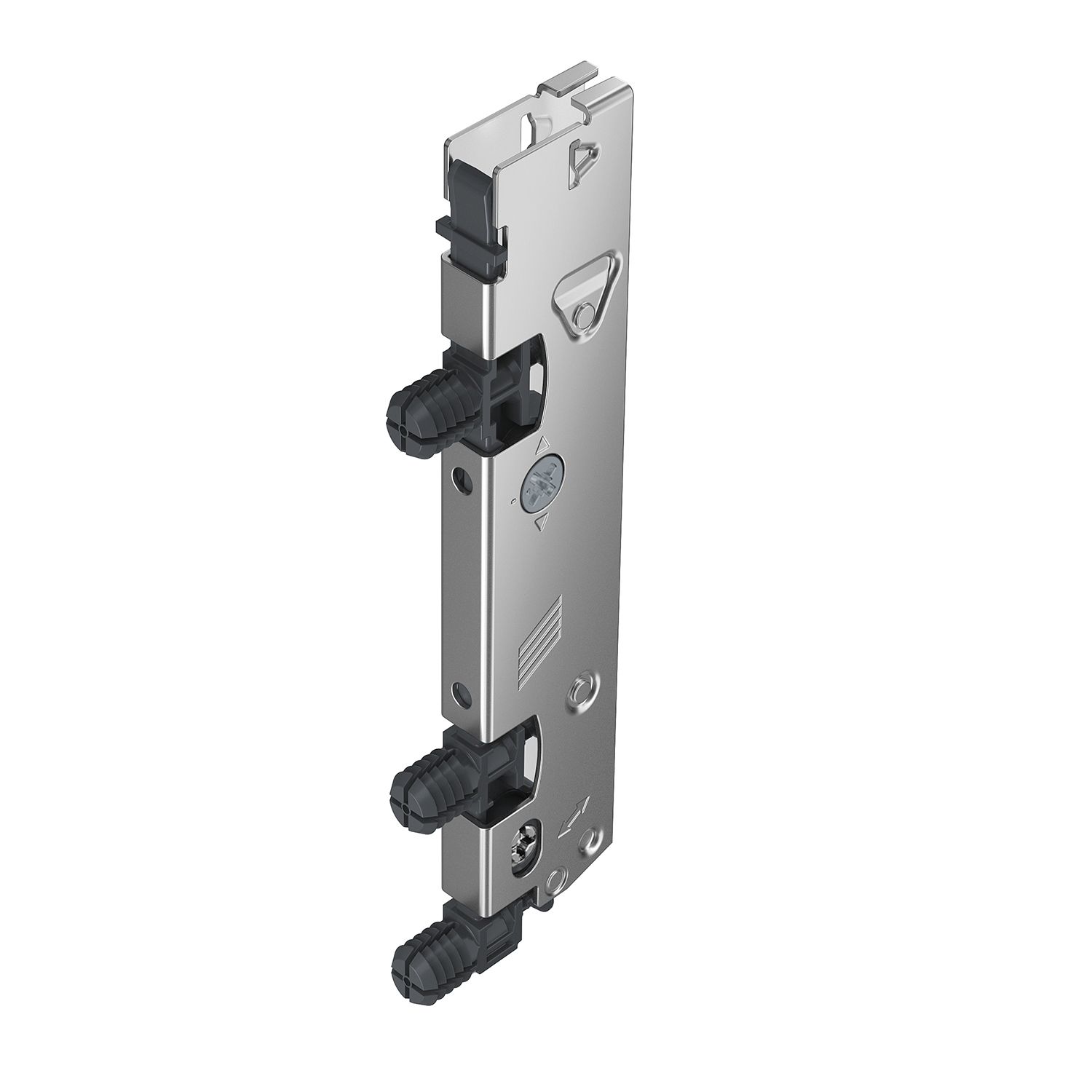 HETTICH AvanTech YOU Frontbefestigung für Inlayzarge, Höhe 187 mm, zum Einschlagen, 9257258