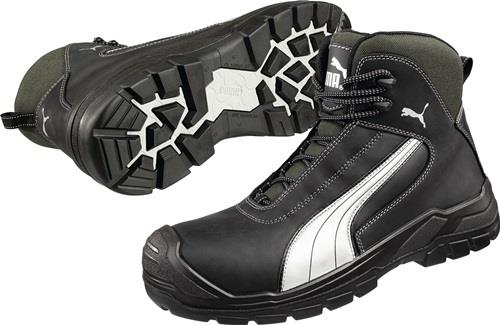 PUMA Sicherheitsstiefel Cascades Mid Gr.40 schwarz/weiß S3 CI HI HRO SRC 20345:2011