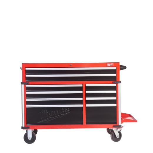 MILWAUKEE mit 10 Schubladen TOOLGUARD Werkstattwagen 117 cm / 46"