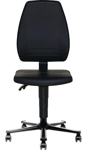 TECWERK Arbeitsdrehstuhl Rl.Integralschaum schwarz 440-620mm TECWERK