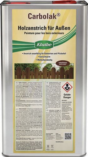 KLUTHE Imprägniermittel Carbolak® naturbraun 10l Kanister KLUTHE