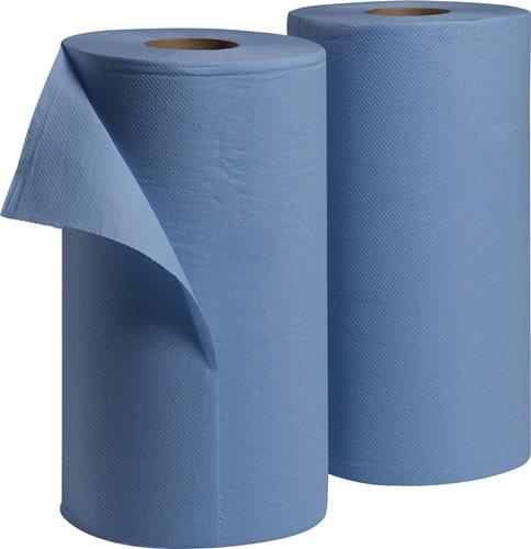 TECWERK Putztuch WK 20 L.ca.360 mmxB.ca.380mm blau 2-lagig,volumengeprägt TECWERK