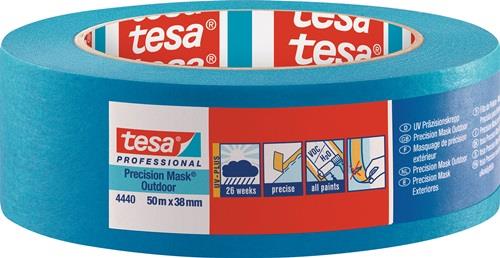 TESA Präzisionskrepp 4440 Außen UV PLUS glatt blau L.50m B.38mm Rl.TESA