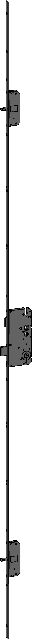 WINKHAUS Mehrfachverriegelung STV F1607 B2, 10/92, umstellbare Falle, Stahl WINKHAUS Mehrfachverriegelung STV F1607 B2, 10/92, umstellbare Falle, Stahl