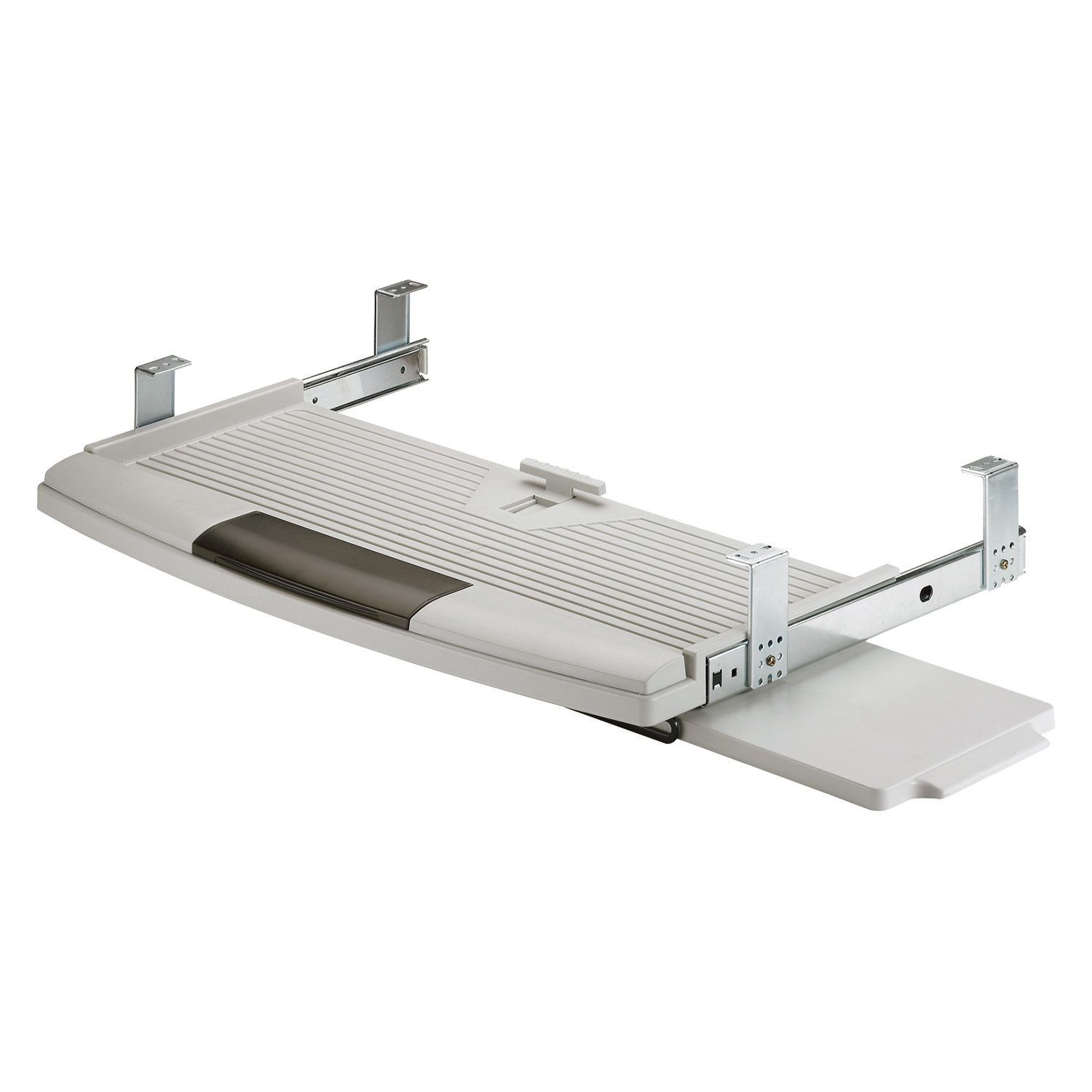 HETTICH Tastaturauszug mit Mousepad, grau, 70289