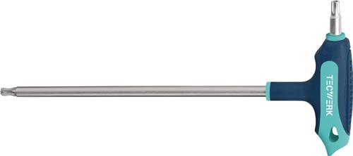 TECWERK Schraubendreher m.Quergr.T 40x200mm Seitenabtr.TX m.Bohr.TECWERK
