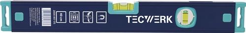 TECWERK Wasserwaage 80cm Alu.silber m.Magnet ± 0,5 mm/m TECWERK