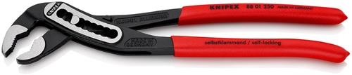 KNIPEX Wasserpumpenzange Alligator® L.250mm Spann-W.46mm pol.Ku.-Überzug KNIPEX KNIPEX Wasserpumpenzange Alligator® L.250mm Spann-W.46mm pol.Ku.-Überzug KNIPEX
