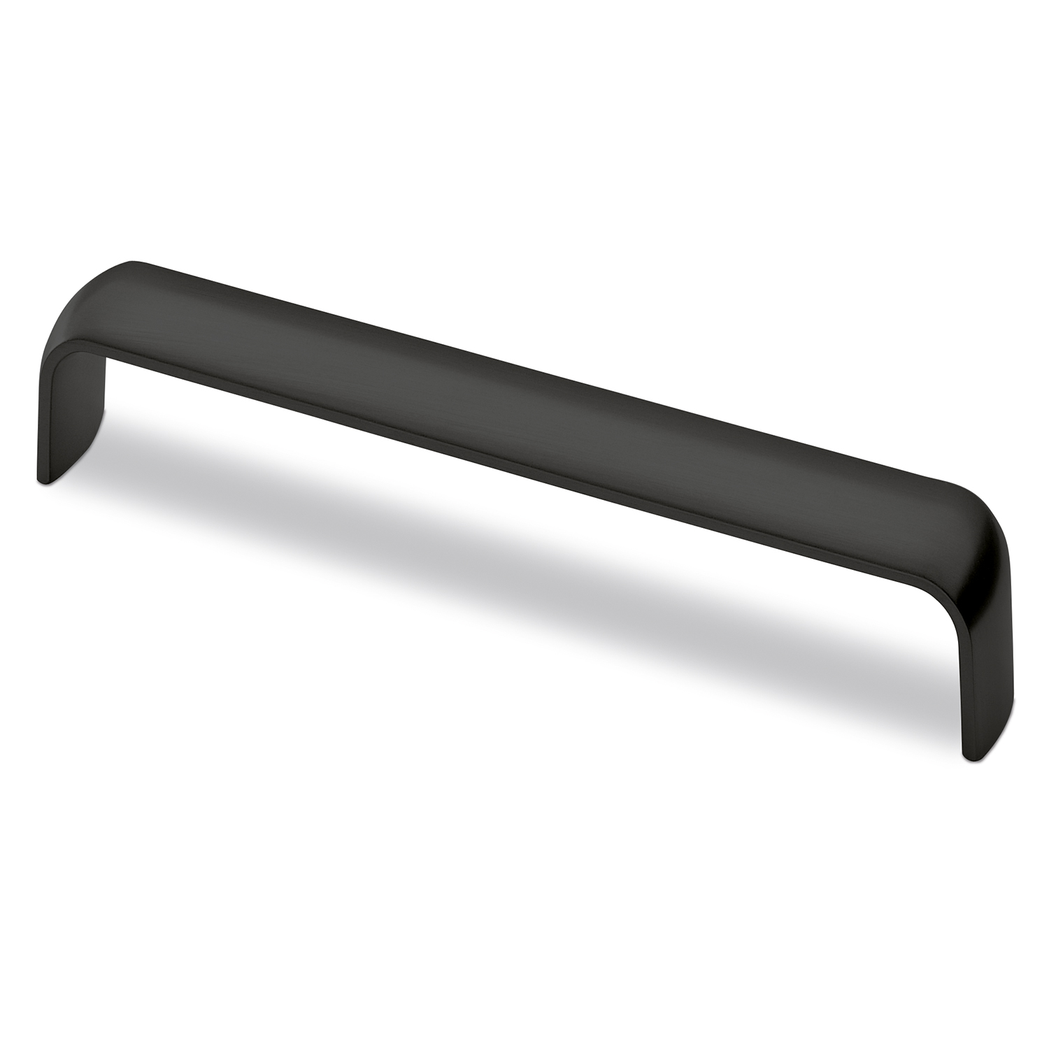 HETTICH Griff Belna, Bohrabstand 128 mm, L 135 mm, B 22 mm, H 29 mm, Schwarz matt, 9345373