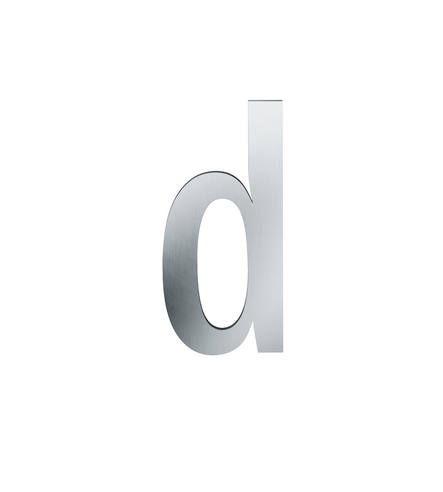 FSB Hausnummer 38 4005, Edelstahl