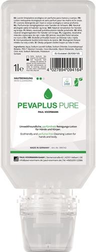 PEVAPLUS PURE Handreinigung PEVAPLUS PURE 1l unparfümiert Softflasche PAUL VOORMANN