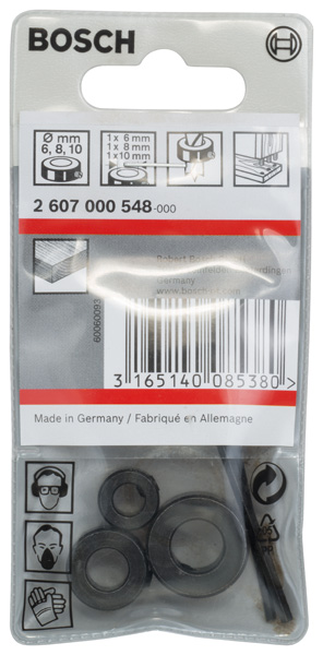 BOSCH Tiefenstopp-Set, 3-teilig, 6, 8, 10 mm