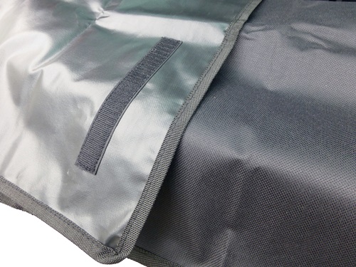 HP AUTOZUBEHÖR Kofferraummatte PES schwarz L105xB143cm HP AUTOZUBEHÖR