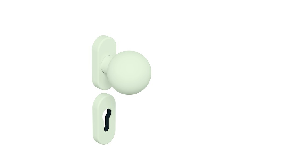 HEWI FH Wechselgarnitur mit Rosetten 162PBR13.643, VK 9 mm, Polyamid, 162PBR13.643 99