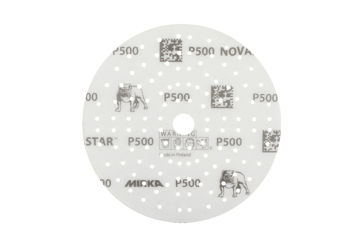 MIRKA NOVASTAR 150mm Grip 121L P500, 100/Pack