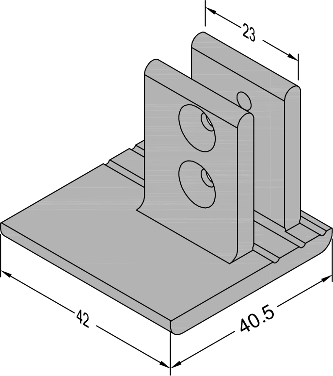 GUTMANN Deckel DTR 40/42 N, Aluminium