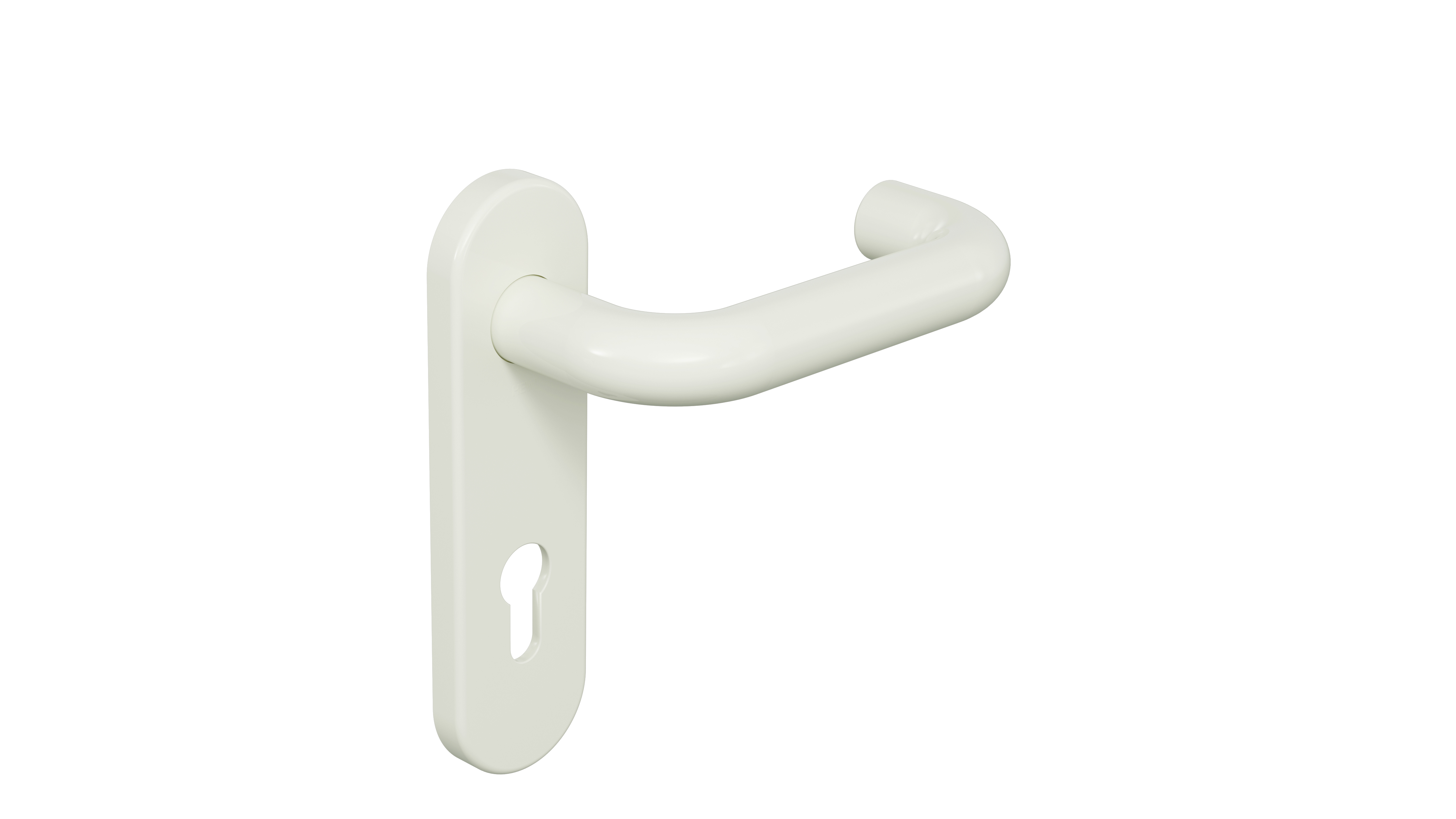 HEWI Zimmergarnitur, System 111, PZ, Vierkant 8, Türstärke 40, reinweiß