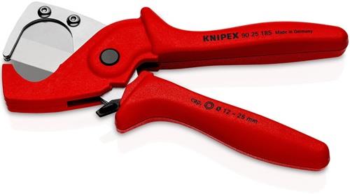 KNIPEX Rohrschneider f.Rohre D.12-25mm L.185mm Chrom-Vanadin-Elektrostahl KNIPEX