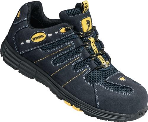BAAK Sicherheitsschuh Rick2 Gr.43 W.12 blau/gelb S1P SRC ESD EN20345