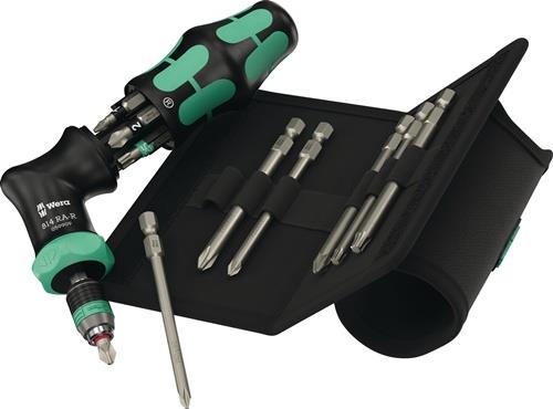 WERA Magazinbithalter Kraftform Kompakt Pistol RA-R 2 13-tlg.PH/PZ/TORX WERA