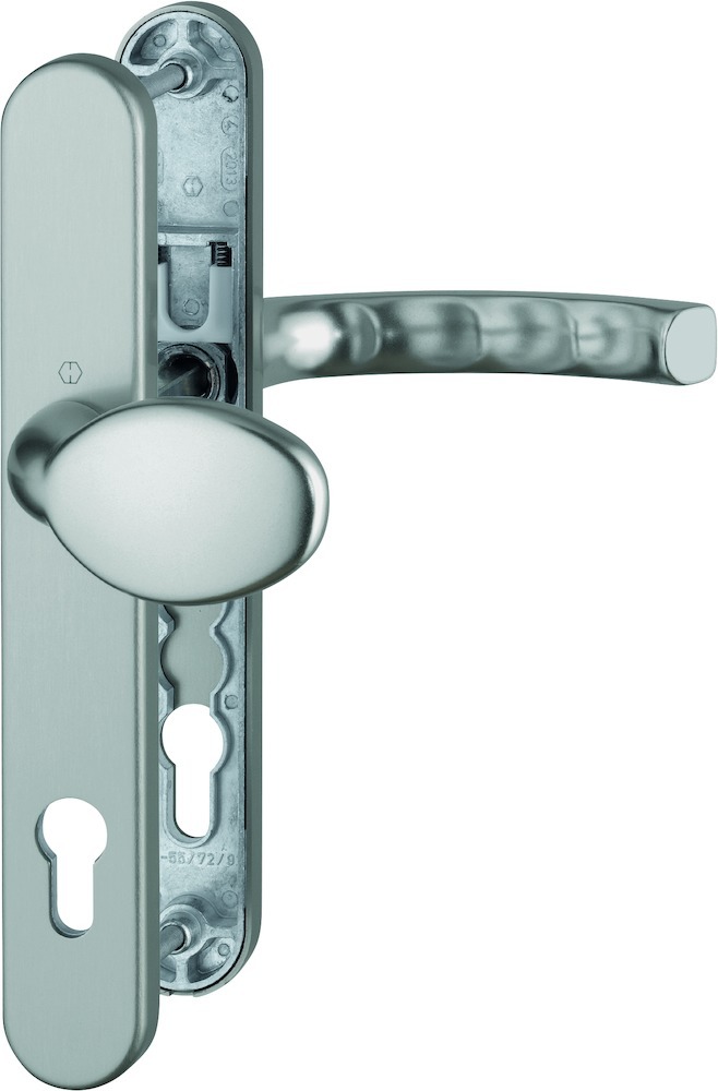 HOPPE® Wechselgarnitur mit Schmalschild Liège 76G/3357N/1540, Aluminium, 3916292