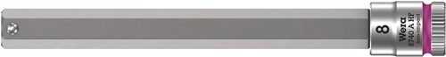 WERA Steckschlüsseleinsatz 8740 A HF 1/4 Zoll SW 8mm L.100mm WERA WERA Steckschlüsseleinsatz 8740 A HF 1/4 Zoll SW 8mm L.100mm WERA