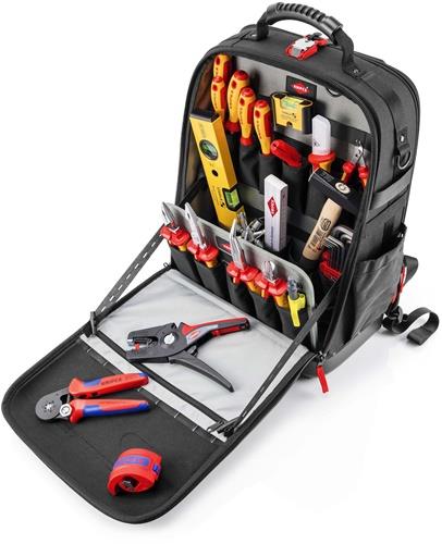 KNIPEX Werkzeugsortiment Modular X18 Elektro 23-tlg.Rucksack KNIPEX