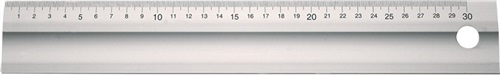 PROMAT Lineal L.1000mm Alu.m.Griffmulde Q.50x5mm PROMAT