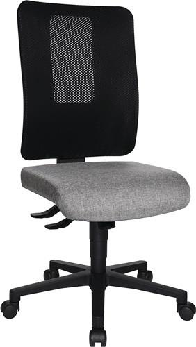 TOPSTAR Bürodrehstuhl m.Synchr.-Techn.schwarz/hellgrau 460-560mm Trgf.110kg TOPSTAR