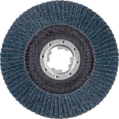 PFERD Fächerscheibe X-LOCK PSF Z STEELOX D.125mm K.80 kon.INOX ZK Z PFERD
