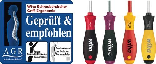 WIHA Schraubendrehersatz 530 HK6 6-tlg.Schlitz/PH Mehrkomponentengriffen