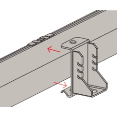 FISCHER Montageschiene FUS 41D/2,5 A4 - 6.000